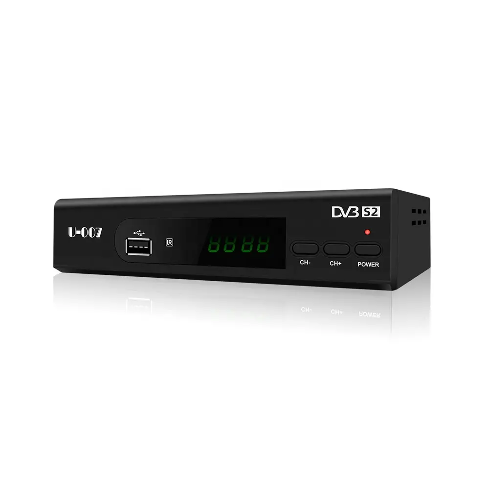 เครื่องรับสัญญาณดาวเทียมดิจิตอลพร้อมช่องรับสัญญาณดาวเทียม Dvb S2 Hd