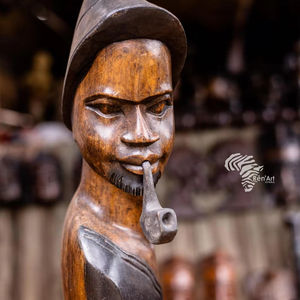 REN ART AFRIKAN SARL Madera Tallada a Mano No Compatible con CITES, Documentación Legal de Exportación para Importadores de la UE y EE. UU. - Product Image 1