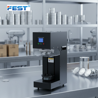 Nouvelle machine de scellage automatique électrique pour canettes PET, scelleuse à induction à engrenages pour bouteilles de boissons et salons de thé
