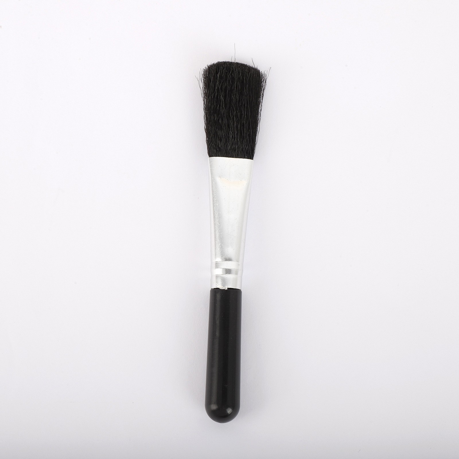 Black makeup brushes, single pack