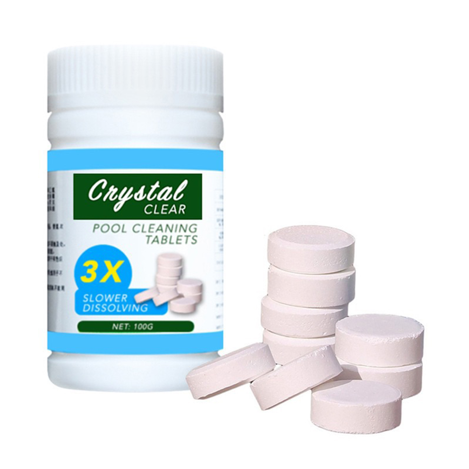 Очищающая вода, дезинфекция, хлорные таблетки, мгновенные шипучие очистители, очистка туалета, экологичные таблетки для очистки бассейна