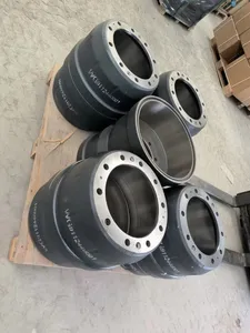 Semi Trailer Accessories 13 Tons 16 Tons Trailer Axle Brake Drum