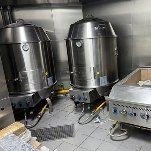 Chất lượng cao thương mại thép không gỉ khí vịt rang xay với van an toàn Nhà Bếp Máy cho nhà hàng sử dụng - Product Image 6