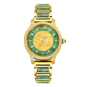 Original Design Custom Logo Ladies Automatic <b>Watch</b> Stainless Steel Natural Jadeite Women <b>Mechanical</b> <b>Watch</b> - Product Image 5