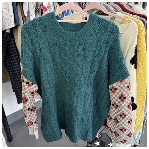 เสื้อสเวตเตอร์ถักไหมพรมฤดูหนาวขายส่งจากโรงงาน เสื้อผ้าสตรี สต็อก Ropa De Mujer จัดส่งแบบสุ่ม เสื้อคาร์ดิแกนสตรี - Product Image 5