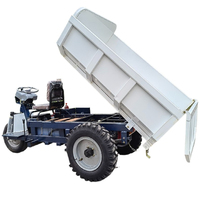 Mini Dumper électrique sur roues, camion à benne basculante ouvert 4X4