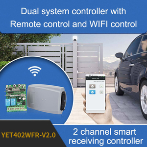 Bộ Thu WIFI Thông Dụng Bộ Thu Điều Khiển Cửa 2 Rơle Không Dây 433Mhz Bộ Mở Cổng YET402PC-V2.0 Cửa Tự Động - Product Image 2