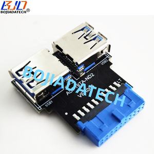Toptan Anakart 19PIN - 2 * USB <span class=keywords><strong>3.2</strong></span> Tip-A Konnektör Adaptör Kartı 5Gbps Stokta - Product Image 3