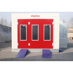 <span class=keywords><strong>Cabine</strong></span> <span class=keywords><strong>de</strong></span> <span class=keywords><strong>peinture</strong></span> automobile fiable 25000m³/h avec 56 LED pour système <span class=keywords><strong>de</strong></span> rénovation et d'entretien professionnel en garage CE - Product Image 1