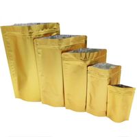 Sacs sous vide en aluminium Mylar avec fermeture éclair, résistants à l'humidité et thermoscellables pour aliments pour bébés, chips, autoclave PE/PP