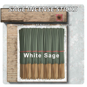 Incienso de Bambú Blanco de 22 cm, Precio de Fábrica al por Mayor, 100% Natural, Aromático, para Acampar al Aire Libre - Product Image 2