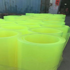 Feuille de plastique PU durable, <span class=keywords><strong>plaque</strong></span> OEM, épaisseur 1-5 mm, film en <span class=keywords><strong>caoutchouc</strong></span> PU, élastomère polyuréthane transparent, rouleau de 2 mm - Product Image 4
