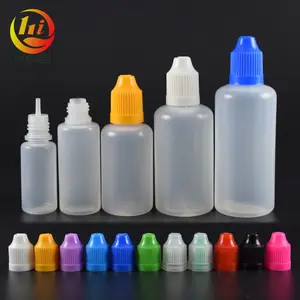 10ml 5ml Pe Tiny Bottles For Travel 3ml Dropper Plastic Bottle With Nozzle