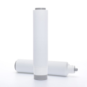 Tube cosmétique rond en plastique compressible de 100 ml pour nettoyant visage, personnalisé et luxueux - Product Image 2