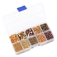 Kit de fabrication de bijoux personnalisés en perles acryliques et perles de verre, assortiment de bracelets et colliers, OEM ODM, marque privée, vente en gros