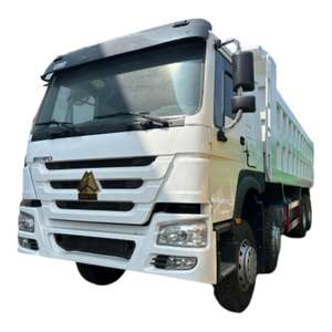 Camion à benne basculante Howo diesel d'occasion à bas prix, 8x4, 12 roues, 440 ch, 40 tonnes, à vendre - Product Image 1