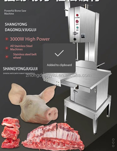 Professional Commercial <b>Bone</b> <b>Saw</b> Machine, Vertical Band <b>Saw</b>, Meat Slicing Machine Cutter for Cutting Frozen Meat - Product Image 6