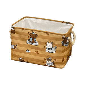 Cesta de <span class=keywords><strong>ropa</strong></span> <span class=keywords><strong>sucia</strong></span> plegable de gran capacidad cesta de almacenamiento de <span class=keywords><strong>ropa</strong></span> <span class=keywords><strong>sucia</strong></span> gruesa resistente lindo <span class=keywords><strong>Cubo</strong></span> de almacenamiento de dibujos animados - Product Image 6