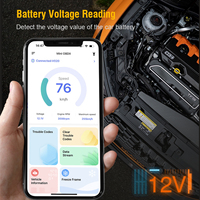 Diagnóstico de lectura de código de motor V020 OBD2 para Bluetooth Elm327 1,5, escáner de coche, máquina de diagnóstico OBD II para todos los vehículos para coches