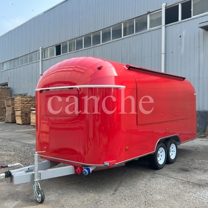 Remorques alimentaires camion entièrement équipé mini remorque de nourriture taille intérieure chariot de restauration rapide mobile remorque bbp - Product Image 1