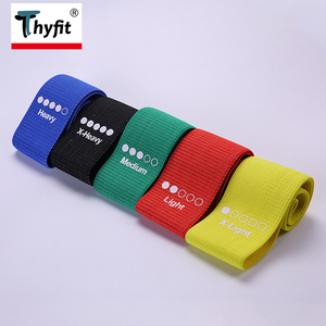 Set Fitness di 5 Fasce Elastiche in Poliestere Impilabili fino a 68 kg, Alta Elasticità, Portatili, per <span class=keywords><strong>Allenamento</strong></span> <span class=keywords><strong>Gambe</strong></span> e Glutei - Product Image 3