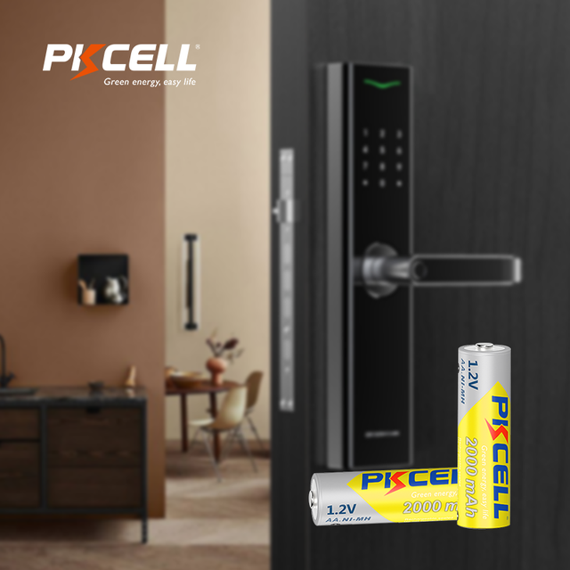 PKCELL and OEM NIMH 1.2V Size AA 2000 Mah 1000 Cycles Long Life Rechargeable Battery Batteries