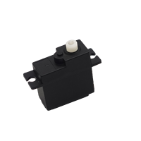 Moteur servo léger de 17 g, servo sans noyau à engrenages en plastique pour structures robotiques et projets mécaniques DIY