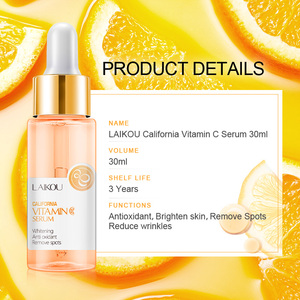 Serum <span class=keywords><strong>Vitamin</strong></span> C 30ml Terlaris dengan Asam Hialuronat, Serum Wajah Pemutih Alami untuk Wajah dan Tubuh - Product Image 5