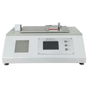 Máquina de teste de filme plástico do cof da película de plástico do iso 8295 padrão coeficiente do testador da fricção