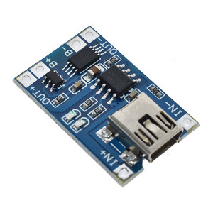 Tp4056 5V 1A Mini USB 18650 pin sạc mô-đun với xả hiện tại mạch bảo vệ TE4 <span class=keywords><strong>Lipo</strong></span> - Product Image 2