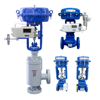 Válvulas de control chinas con Spirax Sarco KE73 DN15 PN25 Válvula de control neumático SP7 Pro válvula posicionador actuador PN9123E