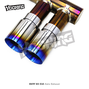 <span class=keywords><strong>Escape</strong></span> de Alto Rendimiento de Titanio para <span class=keywords><strong>BMW</strong></span> M3 <span class=keywords><strong>E46</strong></span> L6 3.2L 2004-2006, Tubo de <span class=keywords><strong>Escape</strong></span> Trasero para Carreras - Product Image 4