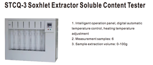 STCQ-3 Precise Soxhlet Extractor Soluble Content <span class=keywords><strong>Tester</strong></span> para Scientific Research Labs - Product Image 3