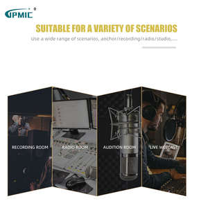Panneau acoustique en mousse pour microphone / Écran insonorisant en plastique pour microphone / Panneau isolant pour microphone de studio - Product Image 5