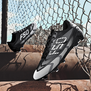 <span class=keywords><strong>Botas</strong></span> <span class=keywords><strong>de</strong></span> Fútbol al por Mayor, Económicas, Juveniles, Unisex, Antideslizantes, con Suela <span class=keywords><strong>de</strong></span> TPU, Parte Superior <span class=keywords><strong>de</strong></span> PU y Malla, <span class=keywords><strong>para</strong></span> Primavera, Verano, Otoño e Invierno - Product Image 3