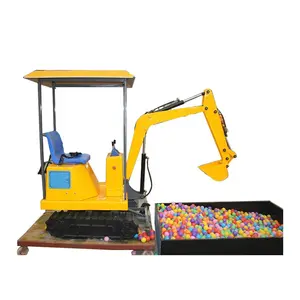 China factory directly supplier amusement theme park playground equipment mini excavator for sale