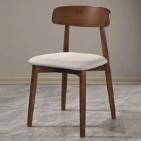 JP Meilleure vente de meubles commerciaux confortables chaises de cuisine en bois pour restaurant café chaises de salle à manger en bois massif