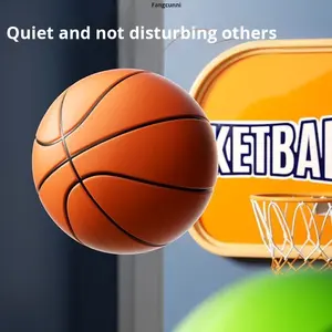 Ballons <span class=keywords><strong>de</strong></span> <span class=keywords><strong>basket</strong></span> silencieux-taille 7, 5 et 3 avec texture 3D | Ballons <span class=keywords><strong>de</strong></span> <span class=keywords><strong>basket</strong></span> intérieurs silencieux en mousse dribble pour l'entraînement | <span class=keywords><strong>Rebond</strong></span> silencieux - Product Image 3