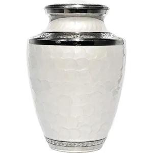 Modern European Style Customized Design Metallic Cremation Urn High Quality Adult <b>Ashes</b> Storage <b>Keepsake</b> Unique Safe <b>for</b> Adults - Product Image 1