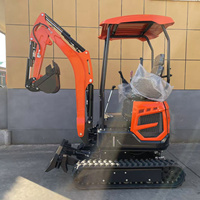 Nouvelle version améliorée - Mini-excavatrice agricole de haute qualité, conforme aux normes EPA Euro 5, excavatrice compacte