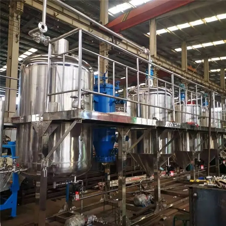 Essbare Leinsamen Kakaobutter Ölraffinerie Kalt filtration Sesamöl Raffinier maschine