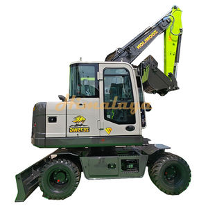 Excavatrice hydraulique sur roues Zoomlion ZE75WG haute puissance 2025 pour la construction municipale - Product Image 1