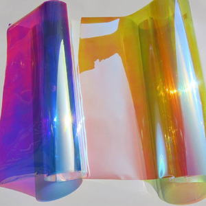 ฟิล์มกระจก dichroic เปลี่ยนสีได้1.38*50เมตรสำหรับสัตว์เลี้ยง - Product Image 2