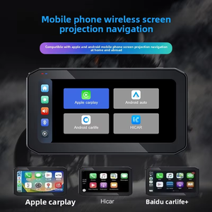 Nouvelle caméra de tableau de bord pour moto sans fil CarPlay Android Auto, double objectif 1080P, capteur <span class=keywords><strong>Sony</strong></span> IMX307, navigation intelligente GPS TPMS IP67 - Product Image 3