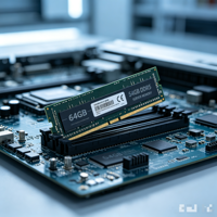 Memoria de Servidor ECC DDR5 de Alta Capacidad de 64 GB y 6400 MHz para Computación en la Nube y Cargas de Trabajo de Big Data