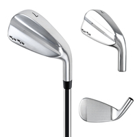 Fers de golf en fonte OEM à prix d'usine pour droitiers, têtes de fers de golf personnalisables avec logo, wedges de golf