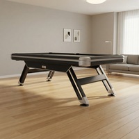 Table de billard MDF 7FT en promotion pour divertissement à domicile, bureau et jeux en famille