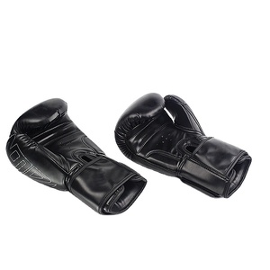 2022 Gants de boxe en cuir PU hybride avec logo personnalisé <span class=keywords><strong>UFC</strong></span> MMA Équipement de musculation de haute qualité pour femmes et enfants disponible en marron - Product Image 3
