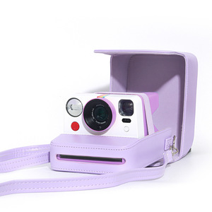 Sac pour <span class=keywords><strong>appareil</strong></span> photo en cuir pour Po la ro Now, sac pour <span class=keywords><strong>appareil</strong></span> photo instantané et étui de protection, couleur unie, rangement individuel pour accessoires d'<span class=keywords><strong>appareil</strong></span> photo - Product Image 1