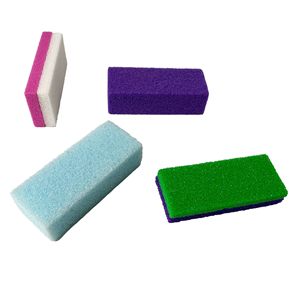 Lime à pieds en éponge Puf 12x5x2.5Cm pour éliminer les peaux mortes et polir - Product Image 2